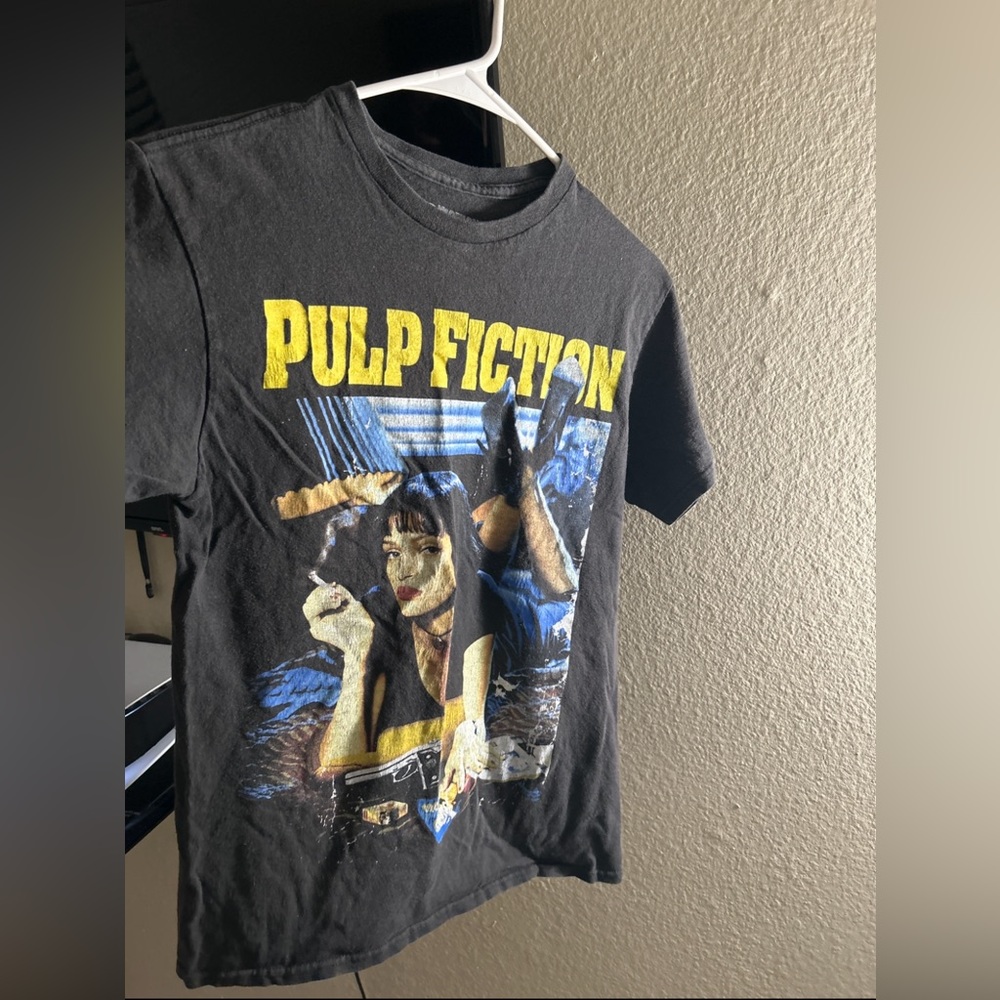 Dark Grey Pulp Fiction Tee